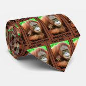 Red de Orangutans Stropdas (Opgerold)