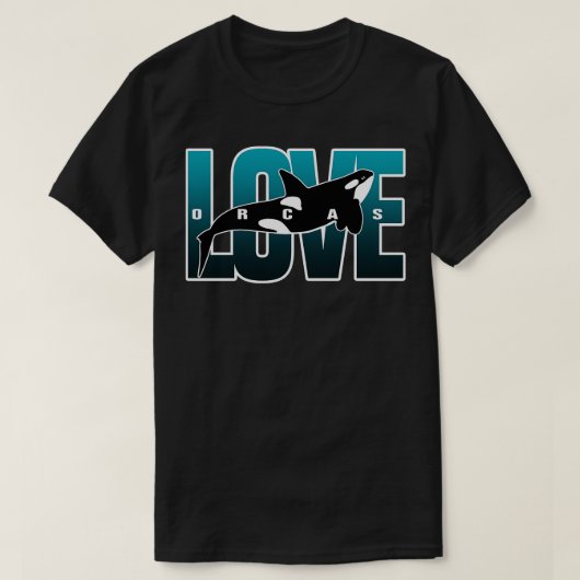 Red de Orka Conservation liefhebber T-shirt (Design voorkant)