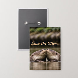 Red de otters button