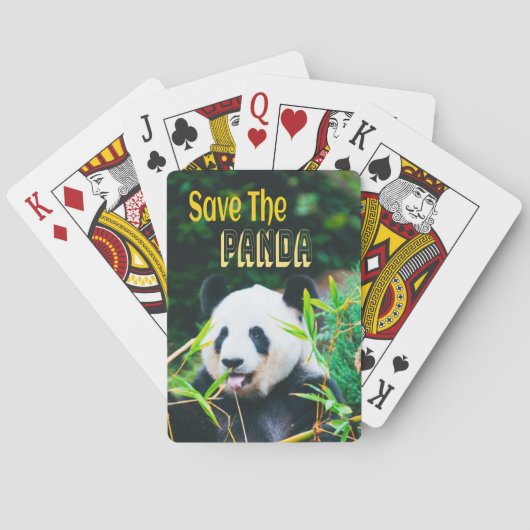 Red de panda pokerkaarten (Achterkant)