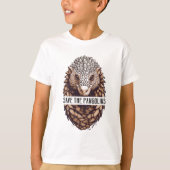 Red de pangolins conservering t-shirt (Voorkant)