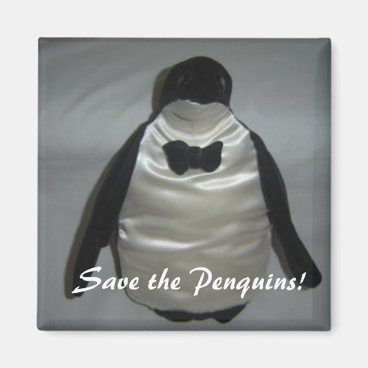 Red de Pinguïns! Magneet (Voorkant)
