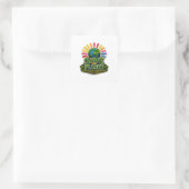 🌍💚 “Red de Planeet” Eco Sticker 🌱 (Tas)