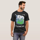Red De Planeet Katten Leven Hier Kat Redt Milieu T-shirt (Voorkant volledig)