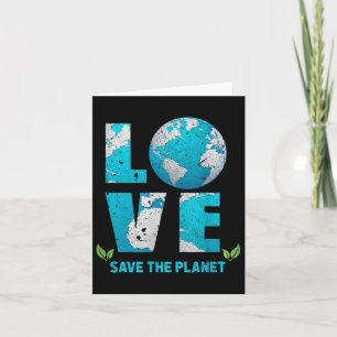 Red de planeet Liefde Erde Red de wereld milieu Kaart