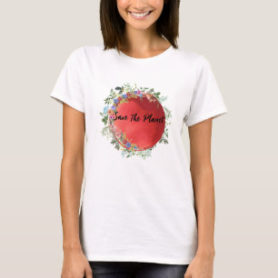Red de planeet, Moeder Aarde T-shirt