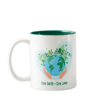 Red de planeet. One Earth One Love