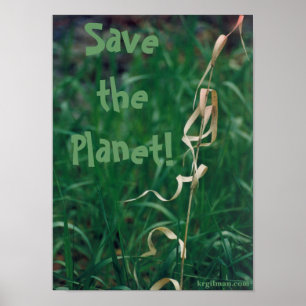 Red de planeet! Poster