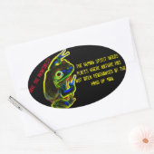 Red de Rainforest sticker (Envelop)