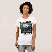 Red de reuzenpanda t-shirt (Voorkant volledig)