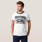 Red de rhino! t-shirt (Voorkant volledig)