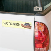 Red de Rhinos! Bumpersticker (Op Truck)