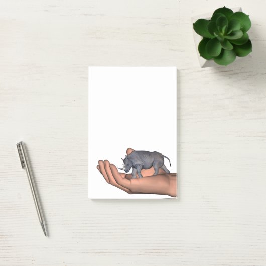 Red de Rhinos! Post-it® Notes (Kantoor)