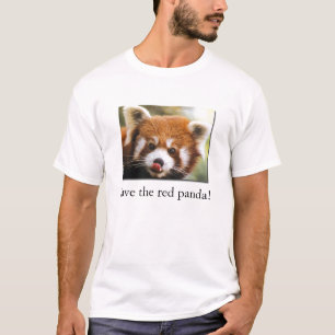 Red de rode panda! Organisch Kind T-Shirt