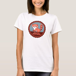 Red de Rode Panda T-shirt