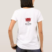 "Red de Rode Panda" VrouwenT-shirt T-shirt (Achterkant)