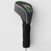 Red De Schildpadden Dier Schildpad Huisdier Liefhe Golfheadcover (Schuin)
