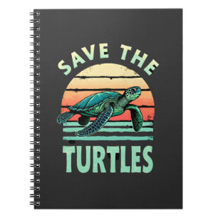 Red De Schildpadden Dier Schildpad Huisdier Liefhe Notitieboek