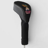Red de schildpadden draag geen condooms golfheadcover (Schuin)