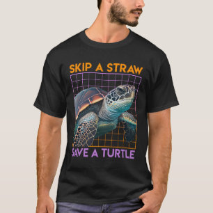 Red de schildpadden Red de milieuzorg voor de ocea T-shirt