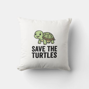 Red de Schildpadden Vintage Schildpad Bescherming Kussen