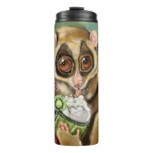 Red de Slow Loris Smoothie Thermosbeker (Voorkant)