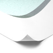 Red de sneeuwmannen! poster (Hoek)