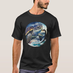 Red de Turtles Milieubescherming Ocean sp T-shirt