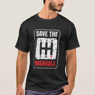 Red De Uals Anti Automatische Transmissie Auto's T-shirt