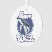 Red de Walvis Ornament (voorkant)