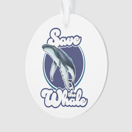 Red de Walvis Ornament (voorkant)