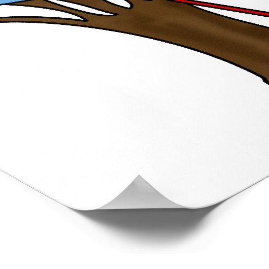 Red de walvis! poster (Hoek)