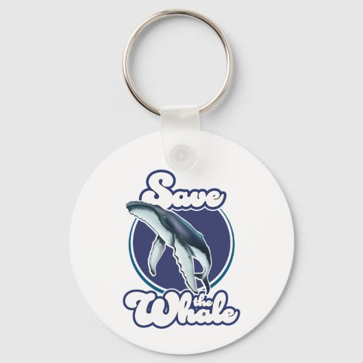 Red de Walvis Sleutelhanger (Voorkant)