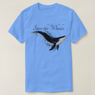 Red de Walvissen Natuurbehoud T-shirt