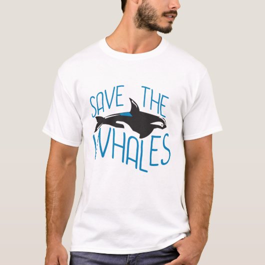 Red de Walvissen T-shirt (Voorkant)