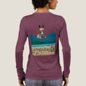 Red de Wilde Paarden, Red de Wildernis Tri-Blend Shirt (Achterkant)