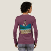 Red de Wilde Paarden, Red de Wildernis Tri-Blend Shirt (Achterkant)