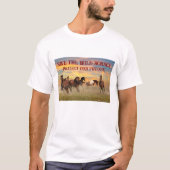 Red de wilde paarden t-shirt (Voorkant)