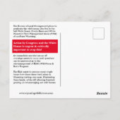 Red de wilde paarden van Wyoming Briefkaart (Achterkant)