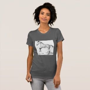 'Red de wilde' wilde paarden T-Shirt