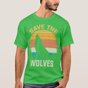 Red De Wolven Dierenrechten Activist Cadeau Wolf T-shirt