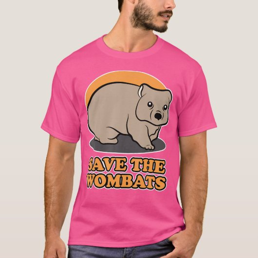 Red de Wombats T-shirt (Voorkant)