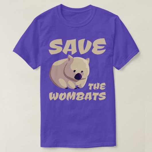 Red de Wombats T-shirt (Design voorkant)