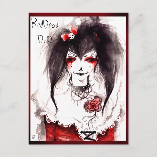 Red Dead Doll Briefkaart (Voorkant)