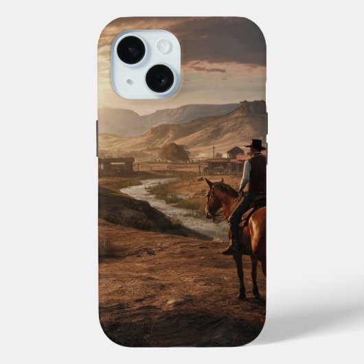 Red Dead Redemption 2 iPhone Case (Achterkant)