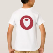 Red Dear Santa Ik kan handgeschreven uitleg geven T-shirt (Achterkant)