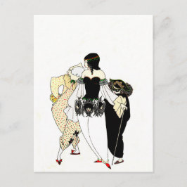 Red Death Masque Illustratie Briefkaart