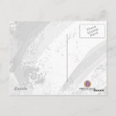 Red Decade Birthdday Briefkaart (Achterkant)