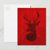 Red Deer Design Briefkaart (Voorkant / Achterkant)