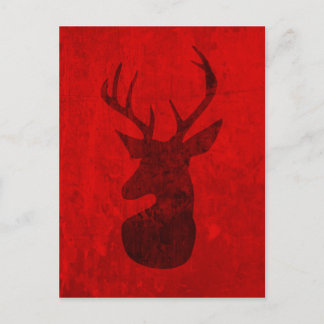 Red Deer Design Briefkaart